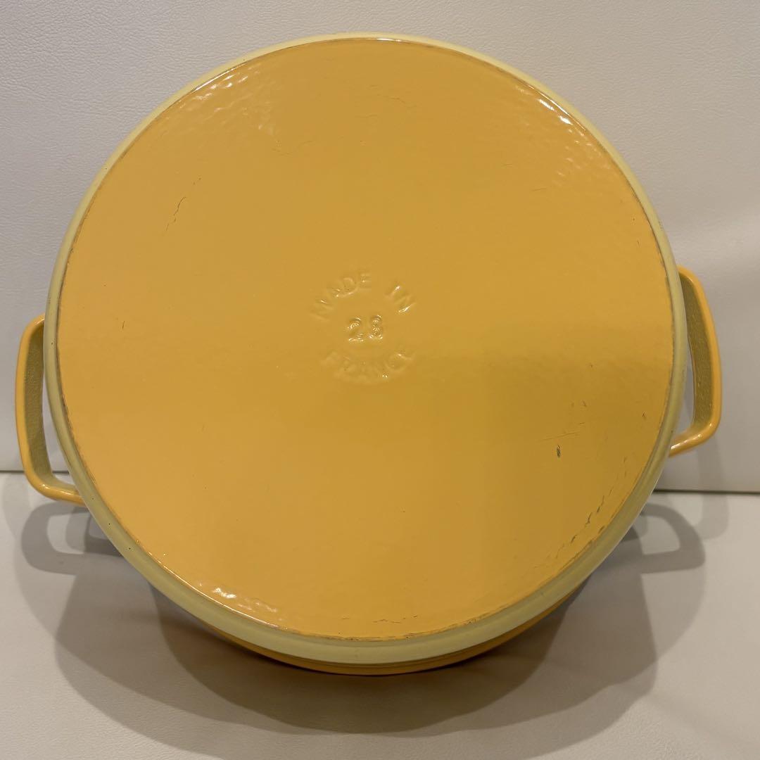 ストウブ　28cm レモン