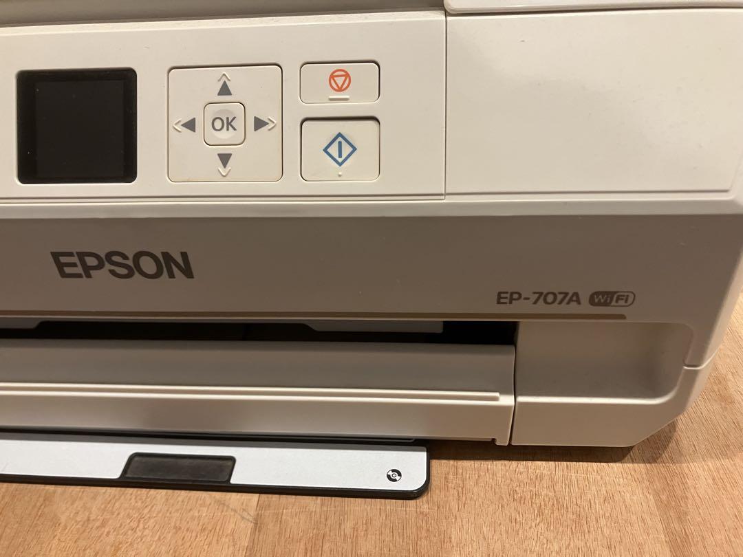 Epson EP-707A Wi-Fi インクジェットプリンター