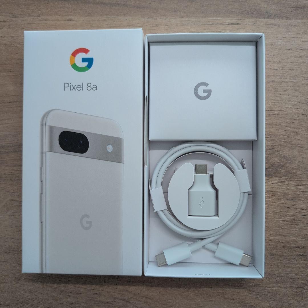 Google Pixel 8a ポーセリン