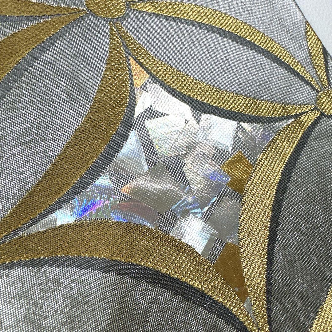 専用帯267 ●金彩友禅作家 堀省平 高級 正絹 六通 袋帯