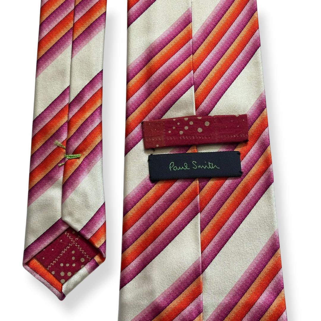 美品✨Paul Smith ネクタイ ポールスミス レジメンタル マルチ