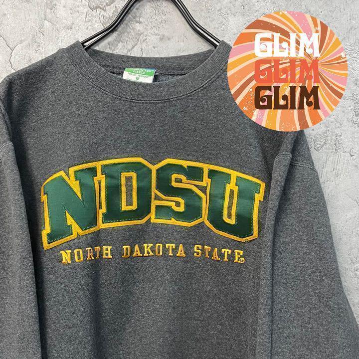 新しいスタイル 最高メンズ - 刺繍カレッジ NDSU 90s古着◇チャンピオン トップス