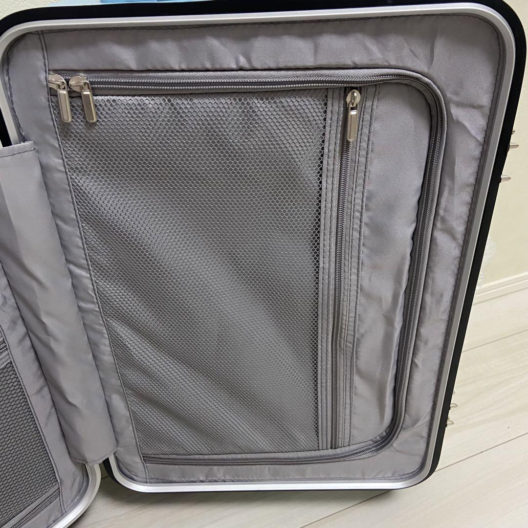 ❤️お洒落なカラー❤️キャリーケース 機内持ち込み フロントオープン Sサイズ40L