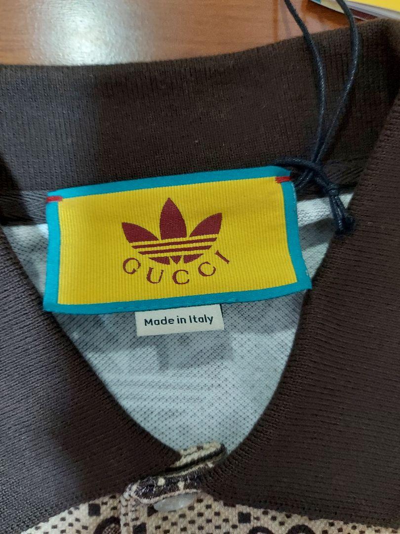 GUCCI Adidas グッチ　アディダス　コラボ ポロシャツ