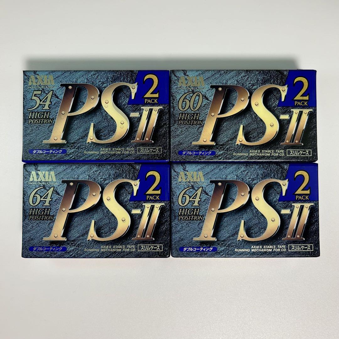 未開封カセットテープ『AXIA PS-2(C) 8本』