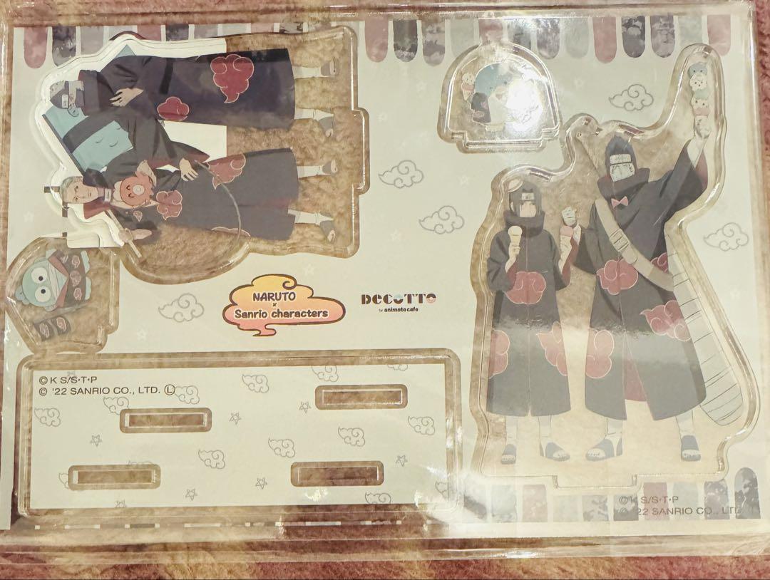 NARUTO サンリオ コラボ デコット アクリルスタンド