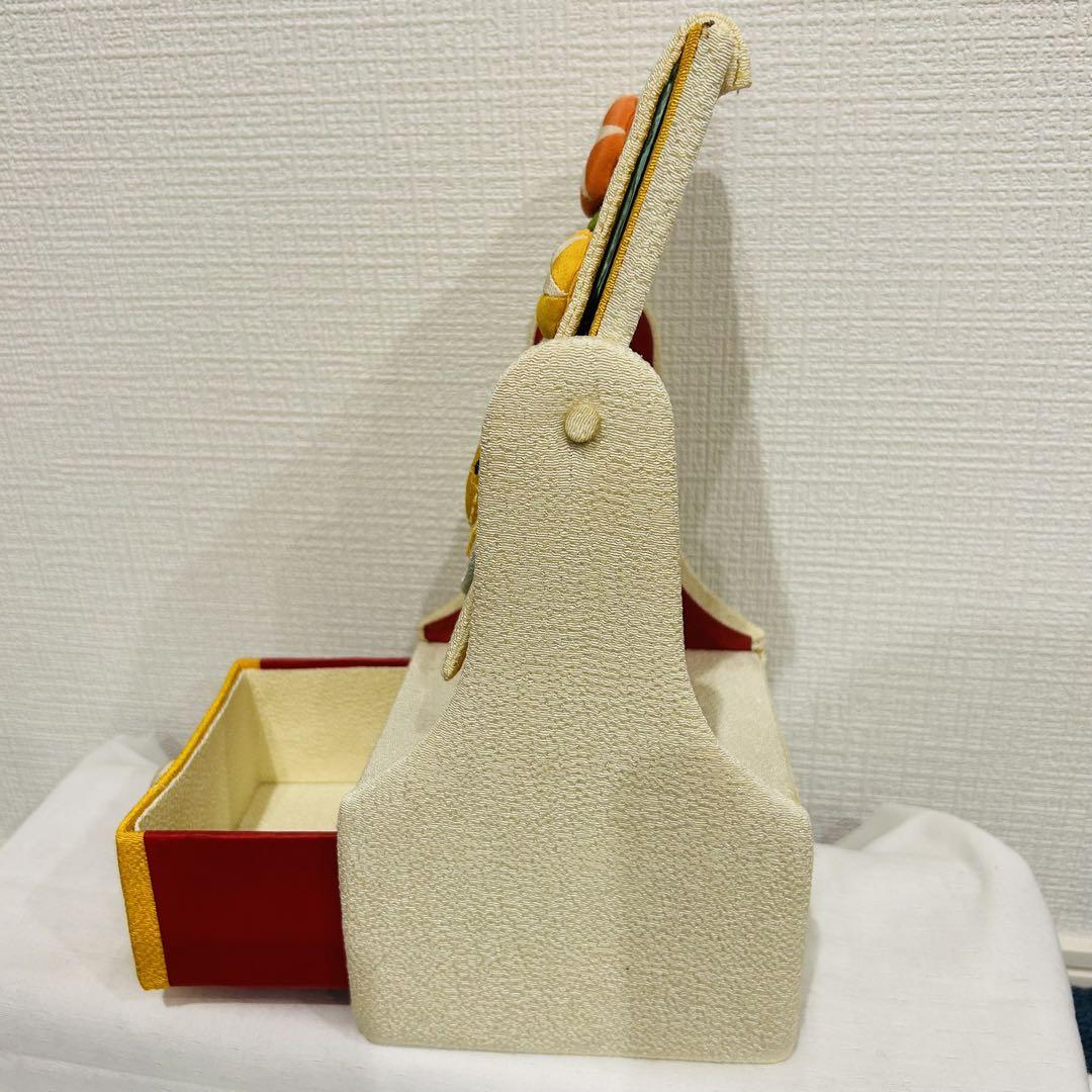 ちりめん日本お土産　鏡　収納付き　ドレッサー