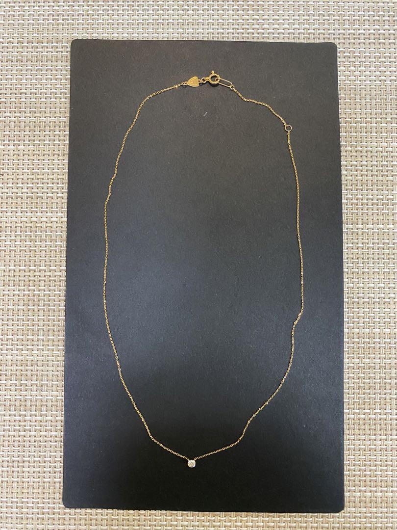 アガット K18ダイヤモンドネックレス(0.1ct) 画像5