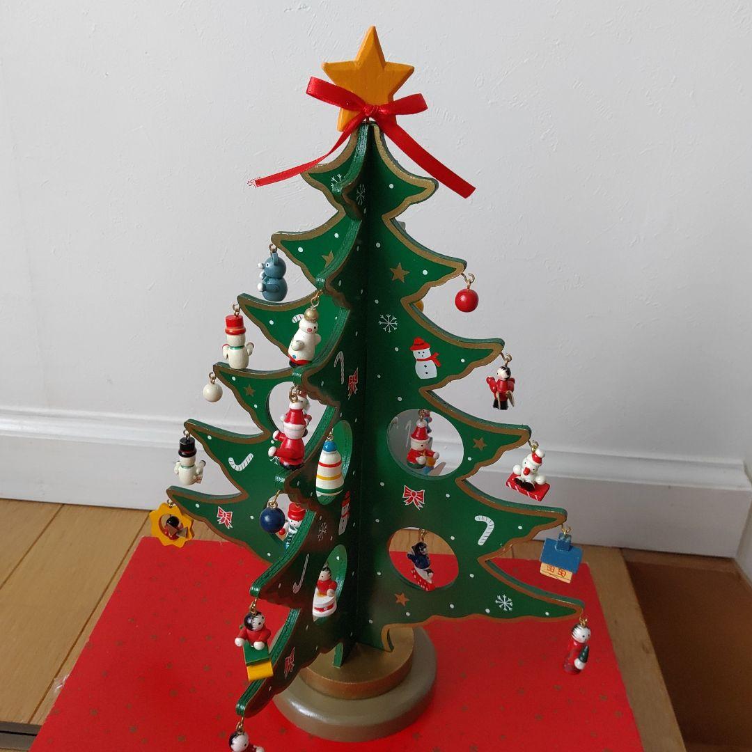 木製クリスマスツリー 約34cm - メルカリ 木製クリスマスツリー 約34cm - メルカリ