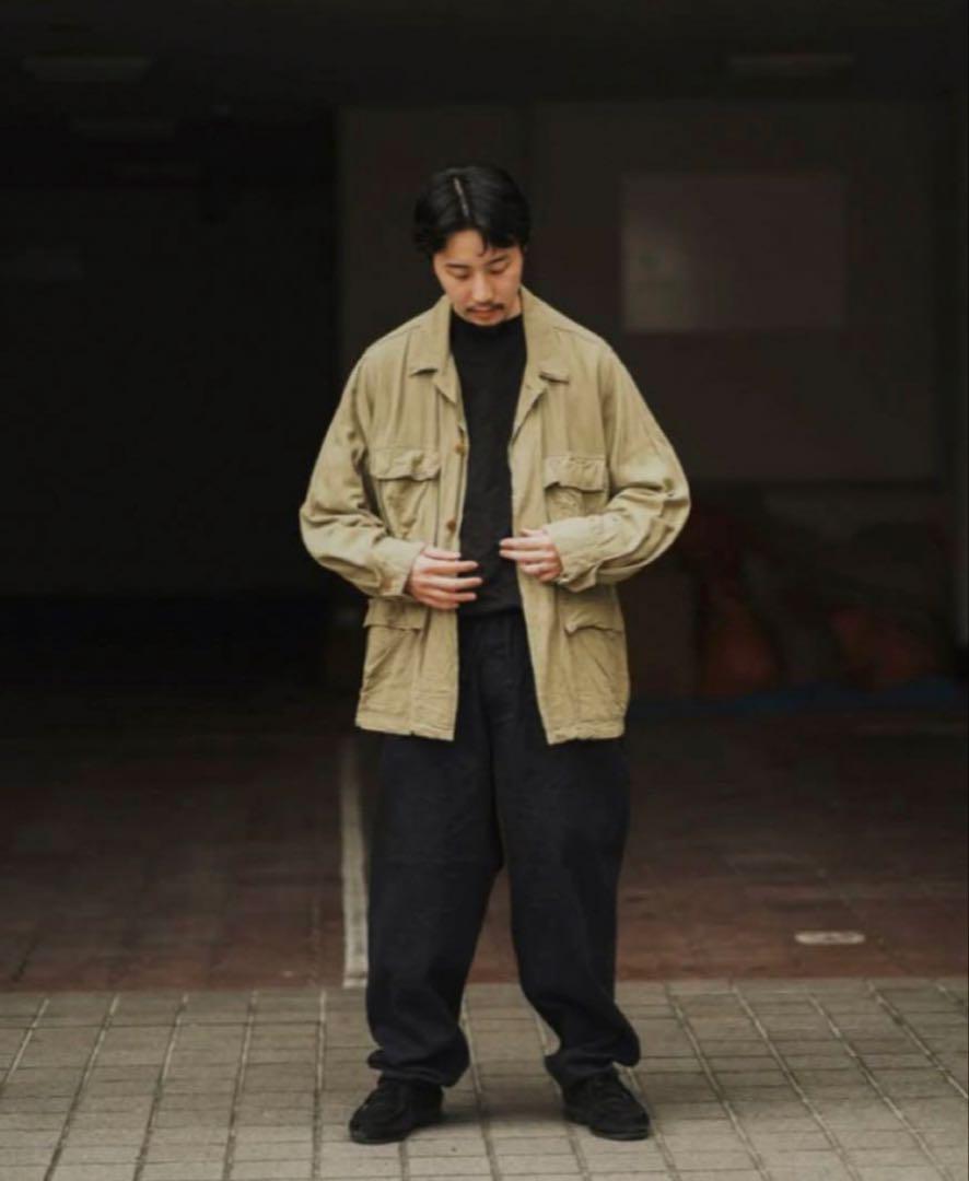 comoli ローシルク B.D.Uジャケット 25ss size3