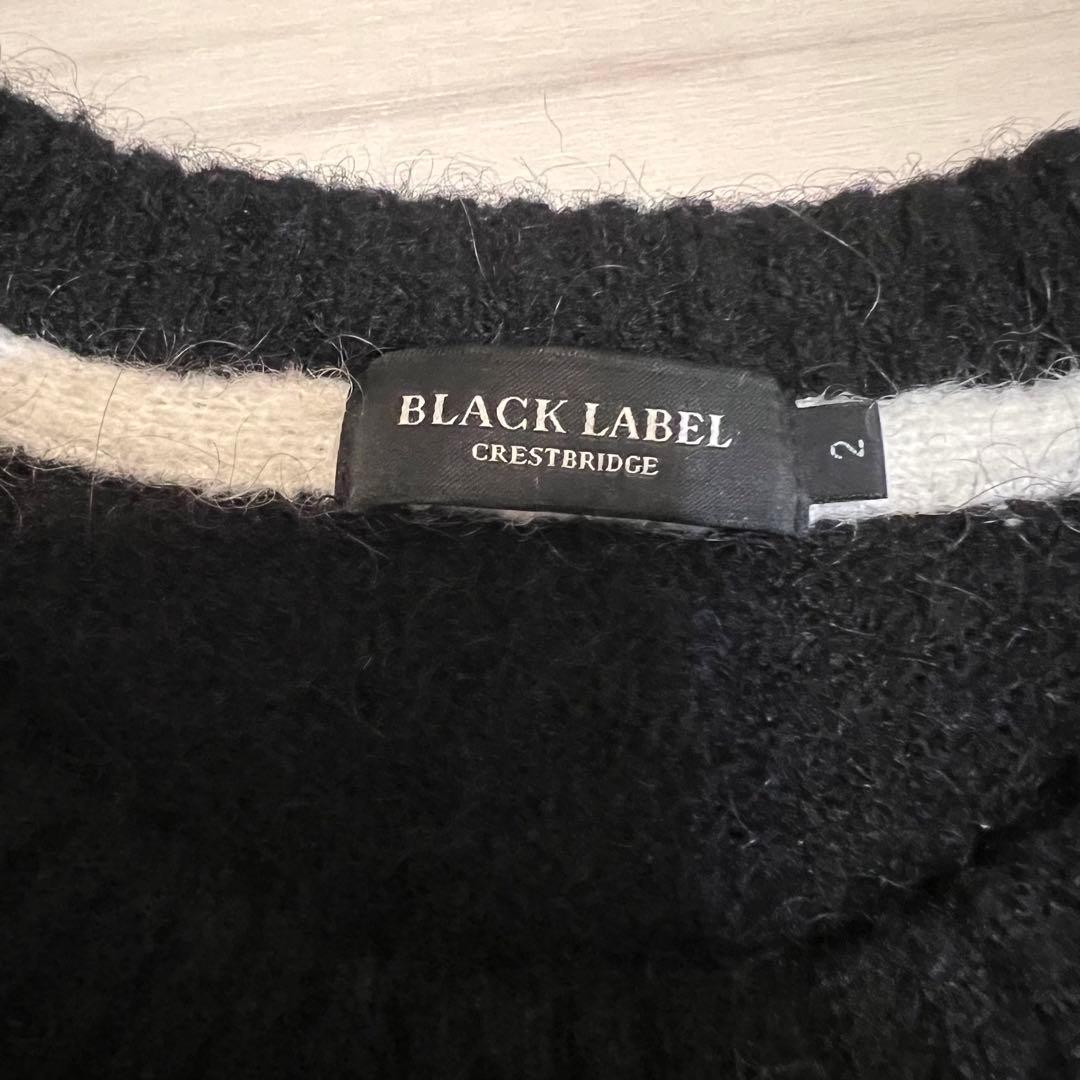 最初のブラックレーベルクレストブリッジ ニットセーター ニット
