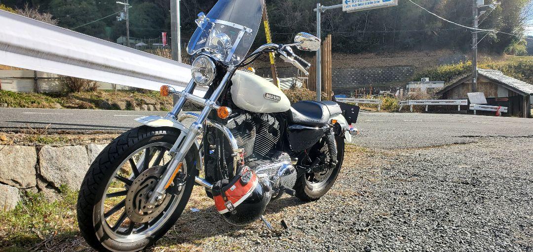 バイク用クリアウインドシールド