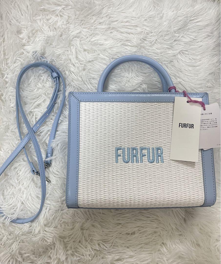 印象のデザイン FURFUR 編み込みデザイン ミニバッグ バッグ