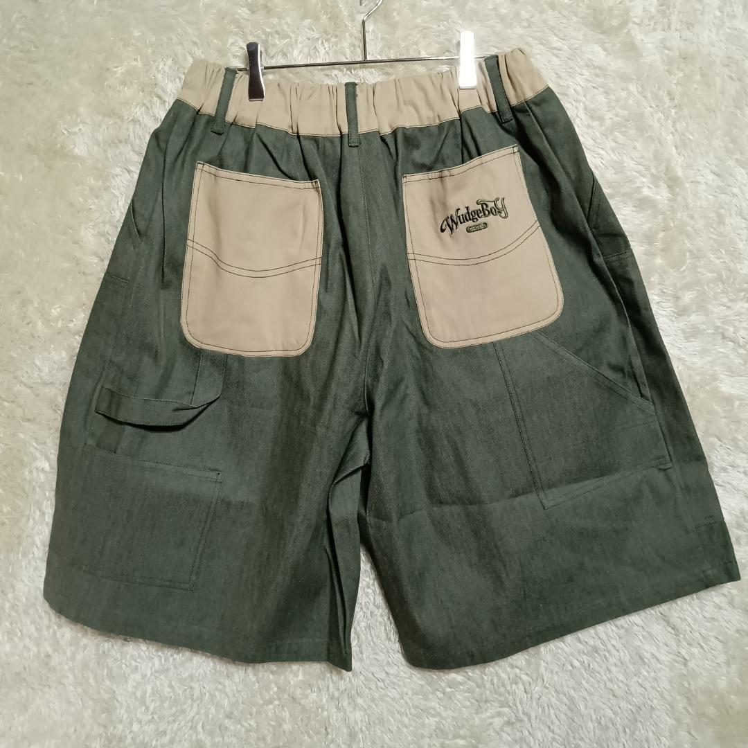 未使用 WudgeBoy ワッジボーイ オーバーサイズ グリーン M G145