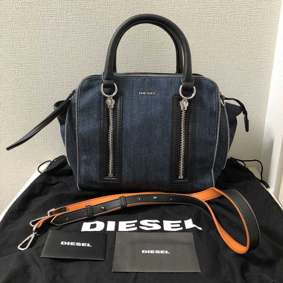【新品同様】DIESEL ディーゼル 2way トートバッグ　ハンドバッグ
