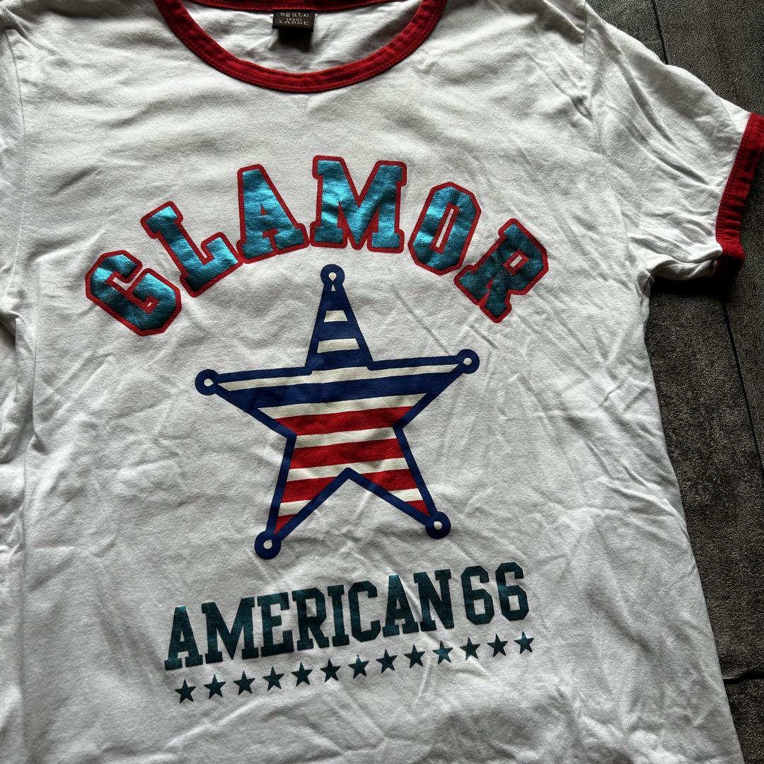stripe star tシャツ　archive SCREEN STARS スクリーンスターズ 2522-SSTR/NG ニグロリーグ