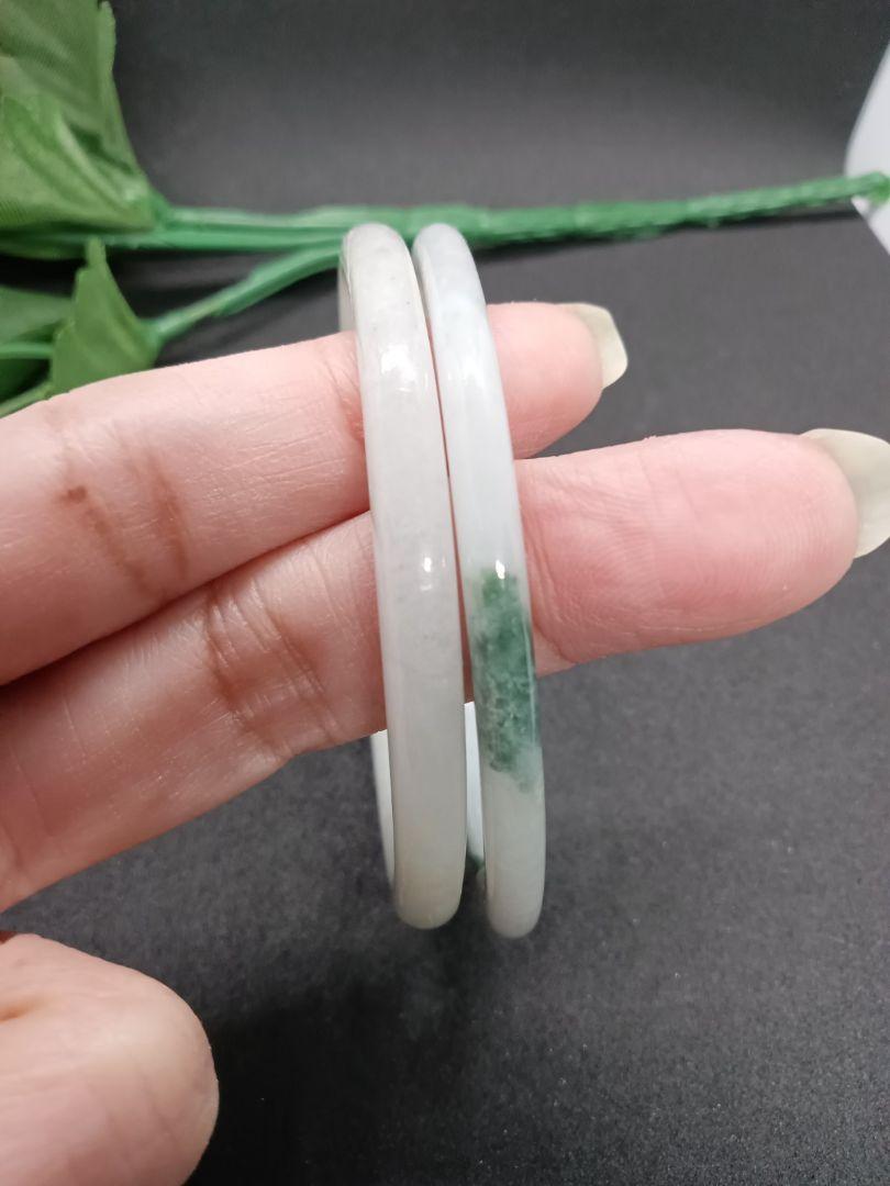 おすすめ✨新品✨天然翡翠 バングル ミャンマー A貨 無含浸無