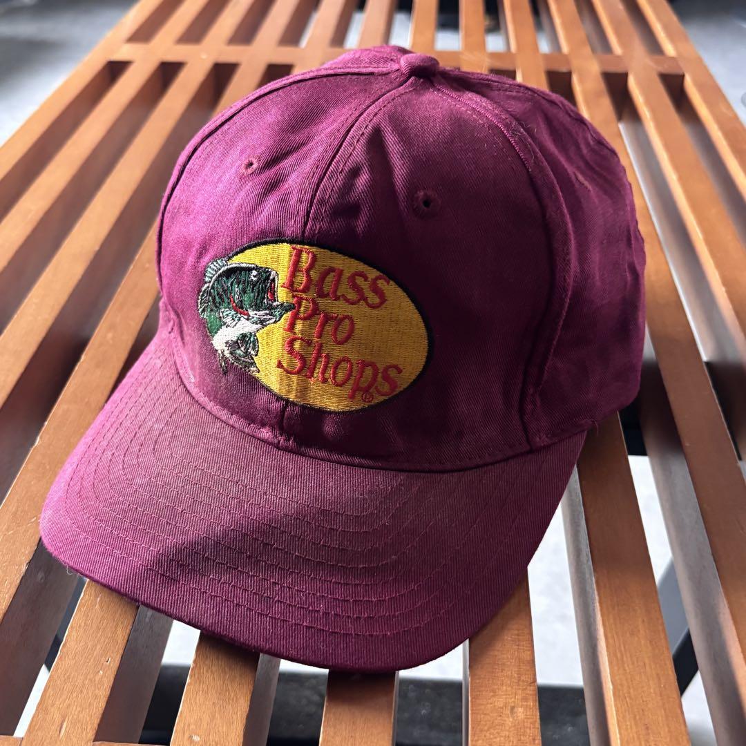 Bass Pro Shops バーガンディキャップ　00s AZ59
