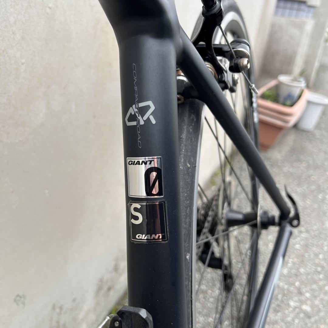 【引取限定】GIANT TCR ブラック ロードバイク Sサイズ