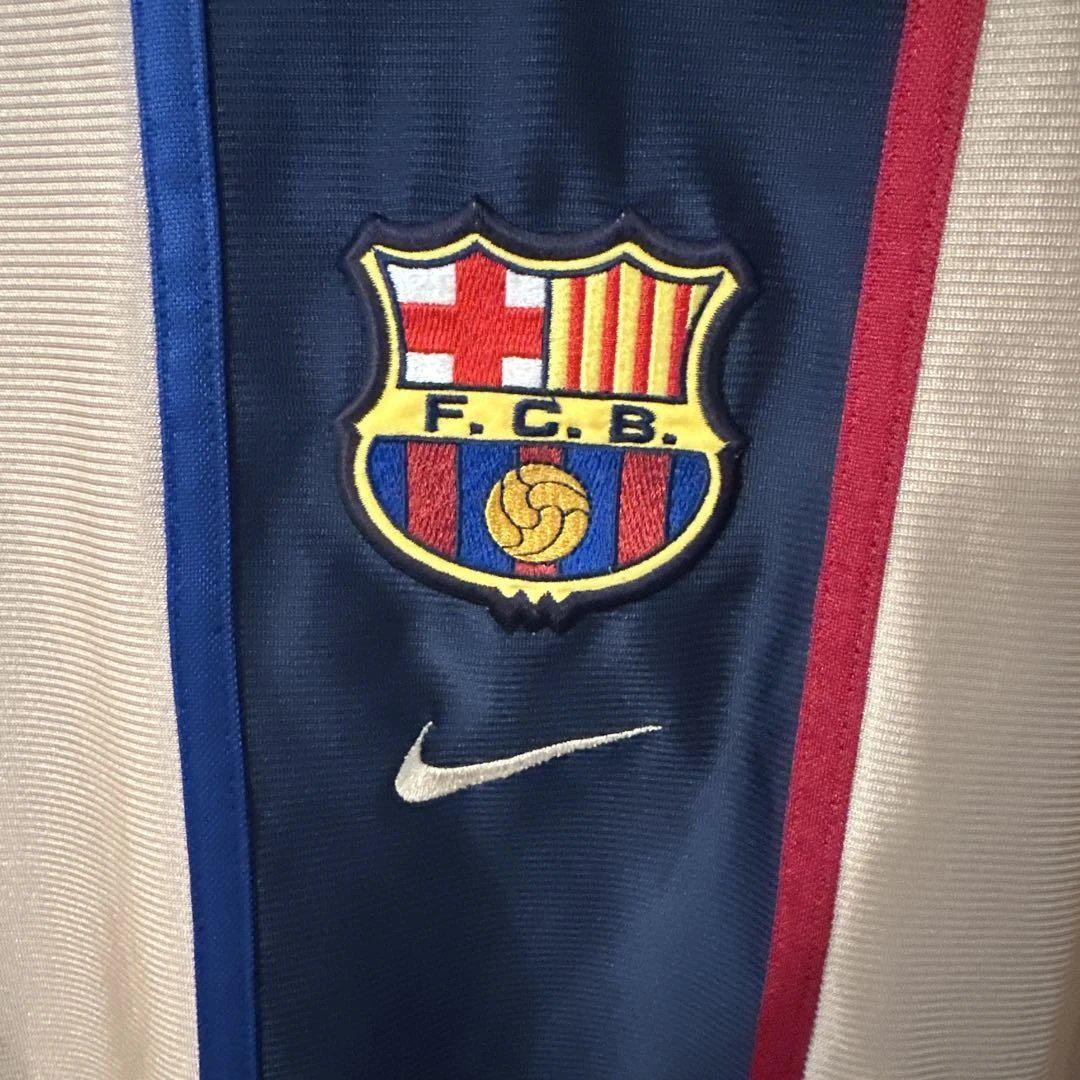 USED】バルセロナ 01/02 2ndユニホーム NIKE 正規品 Mサイズ