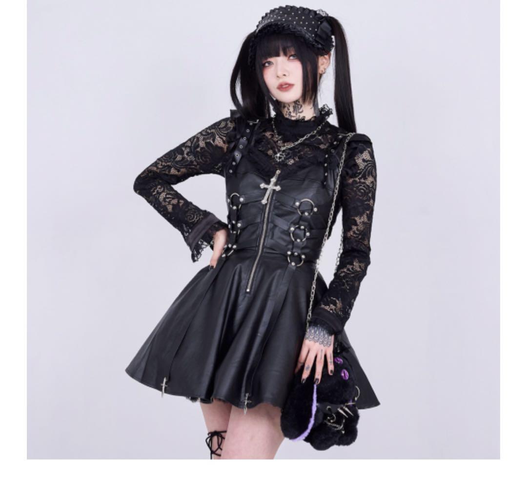 [訳あり] IMVAL レザー セットアップ qooza QOOZA IMVAL Harness Leather Dress - メルカリ