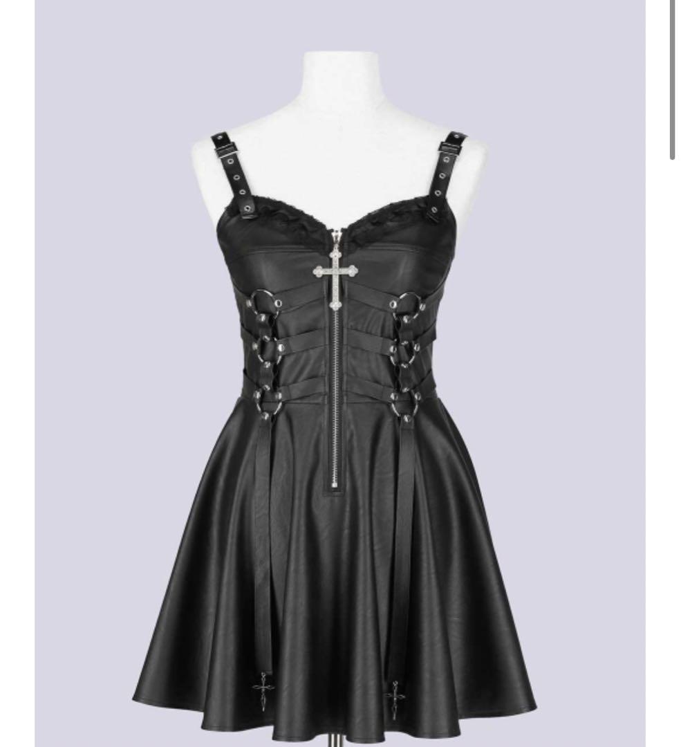 ワンピース QOOZA IMVAL Harness Leather Dress QOOZA IMVAL Harness Leather Dress - メルカリ