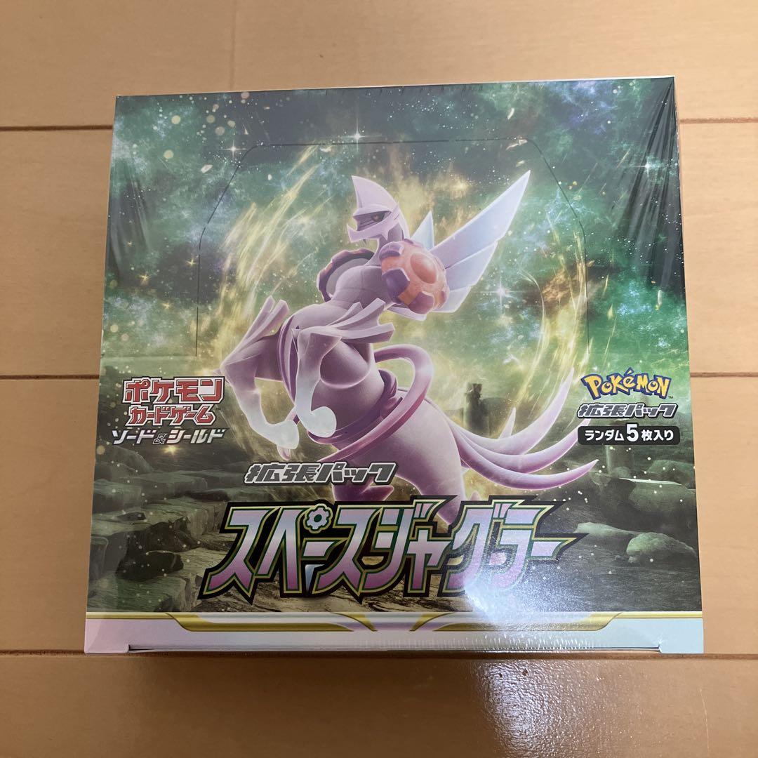 人気が高い スペースジャグラー シュリンク付き トレーディングカード 1BOX ポケモンカードゲーム