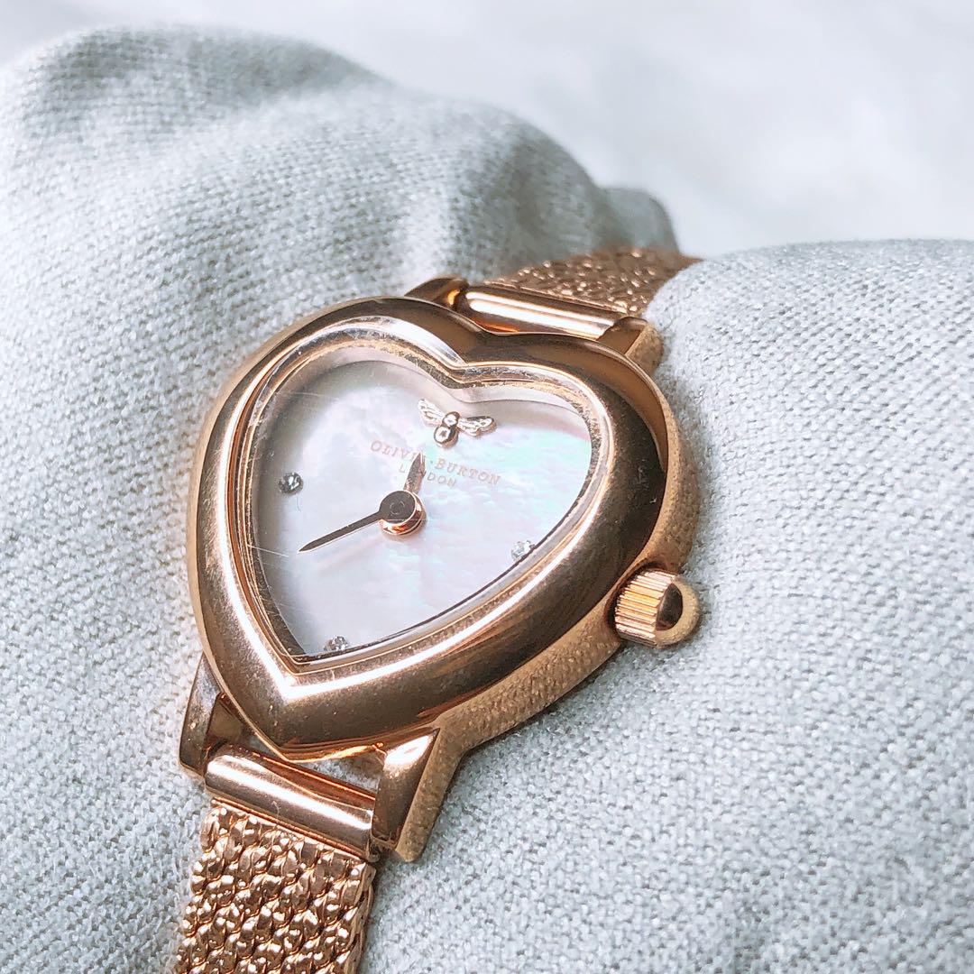 OLIVIA BURTON OB16MC72 3気圧防水 ハート型 ミニマル