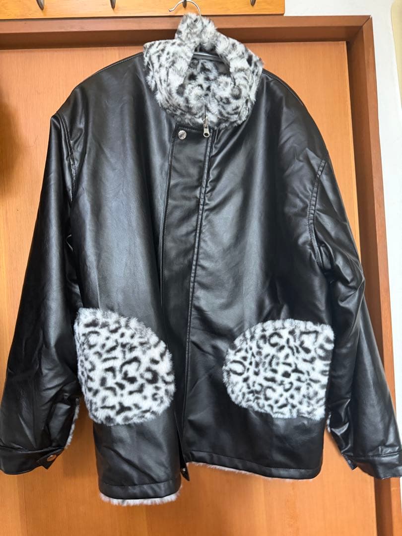 KSG レオパード柄ポケット ジャケット SIZE