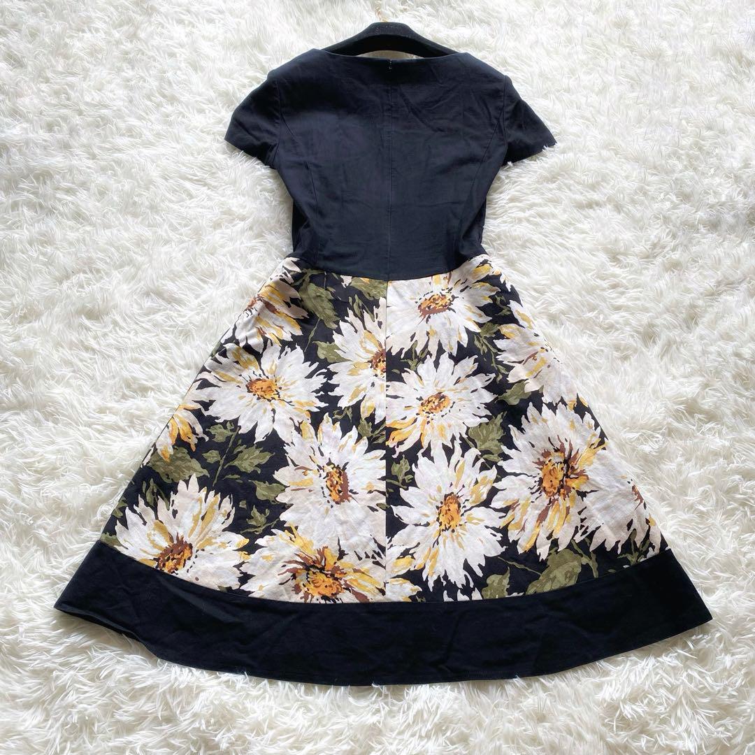 3未使用級 ザラ ZARA ZW COLLECTION スケーターワンピース S