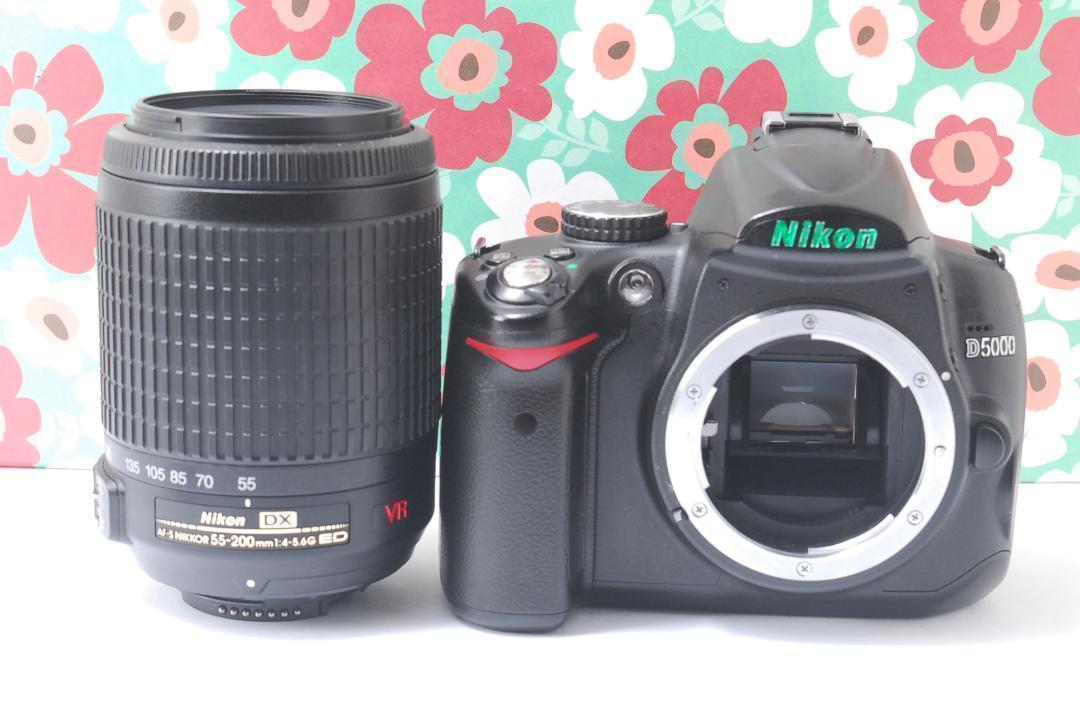 ❤初心者オススメ❤スマホ転送OK❤Nikon D5000❤自撮,動画OK❤
