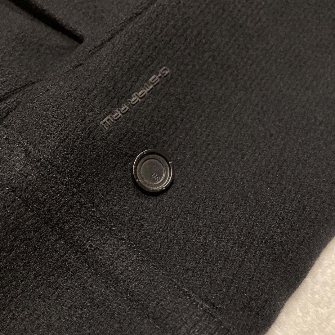 G・STAR RAW ジースターロウ　ピーコート ダブル　ワッペン　刺繍　M