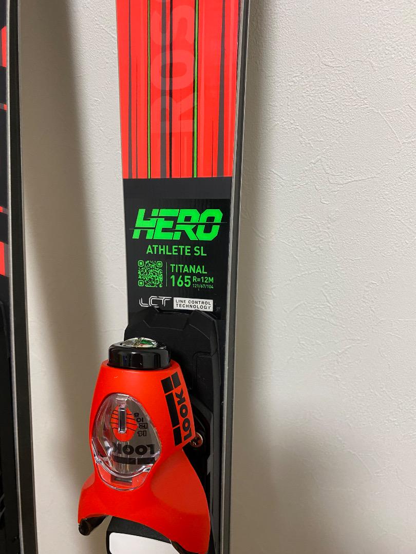 スキー 24 HERO ATHLETE FIS SL FACTORY 165 (R22)