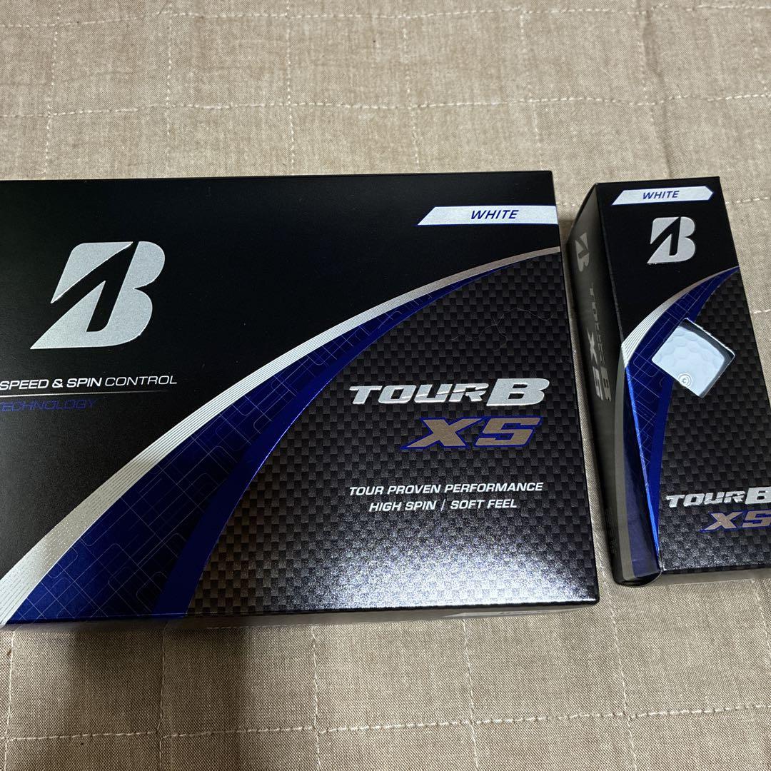 ブリヂストン TOUR B X5 ゴルフボール 5スリーブ
