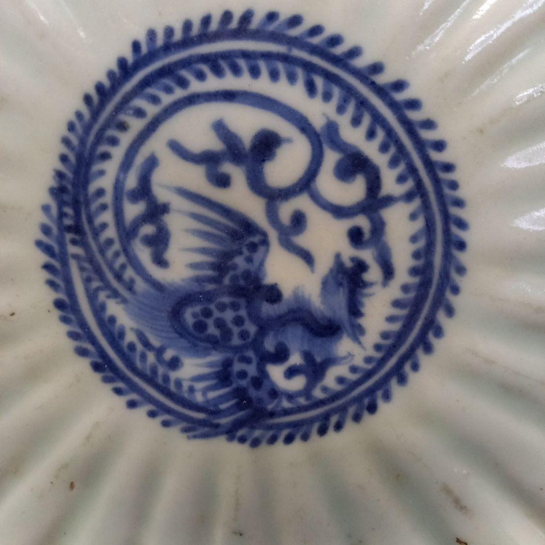 伊万里焼輪花皿
