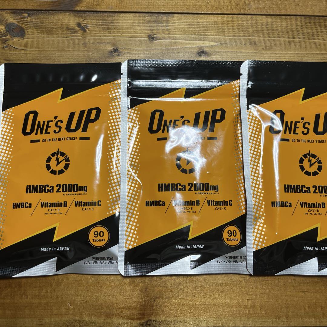 ONES UP CHEMISTRY 川畑要プロデュースサプリ 90粒3袋オンラ