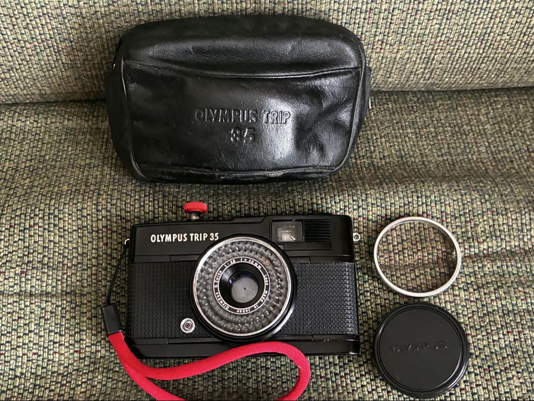 美品OLYMPUS TRIP35オリンパストリップ35貴重ブラック