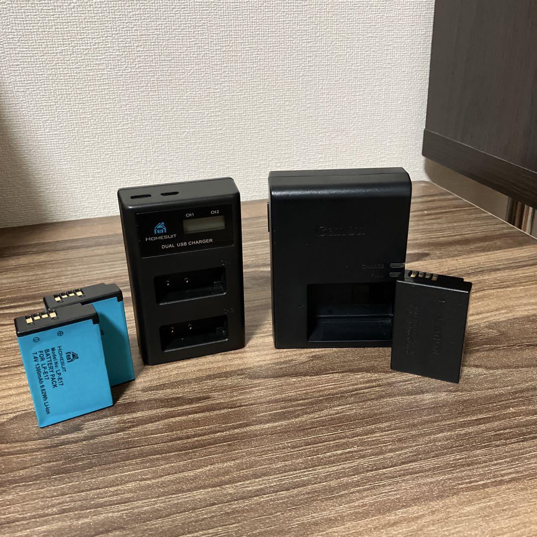 Canon EOS RPフルサイズボディマウントアダプター　レンズセット