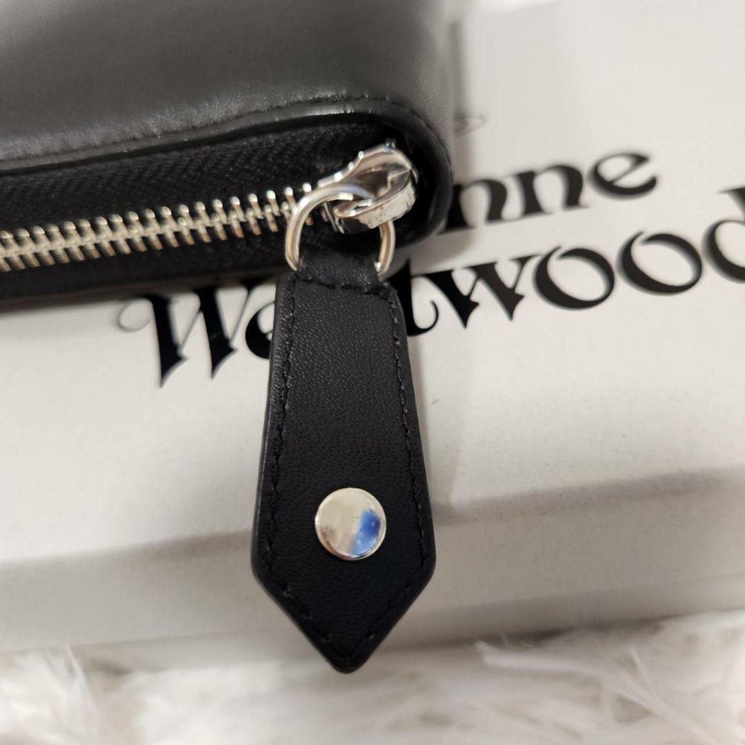 Vivienne Westwood 長財布　ラウンドファスナー　レザー　オーブ