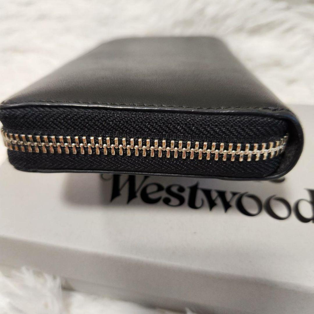 Vivienne Westwood 長財布　ラウンドファスナー　レザー　オーブ
