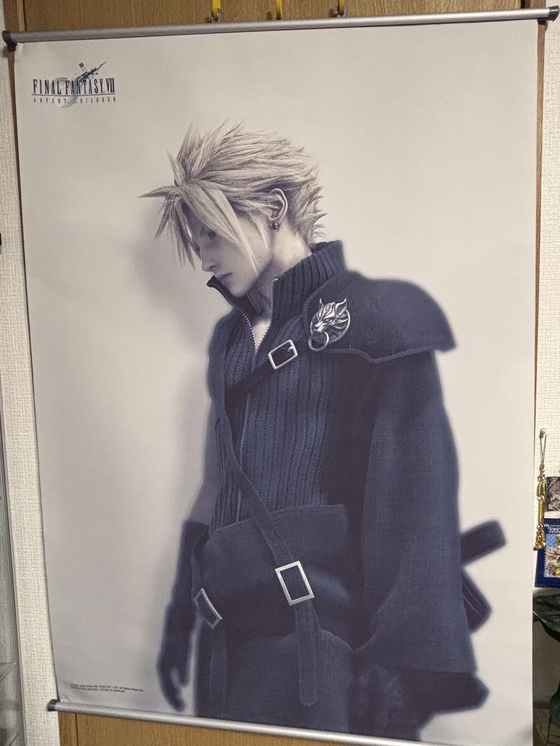 FF7 ウォールスクロールポスター クラウド セフィロス - メルカリ