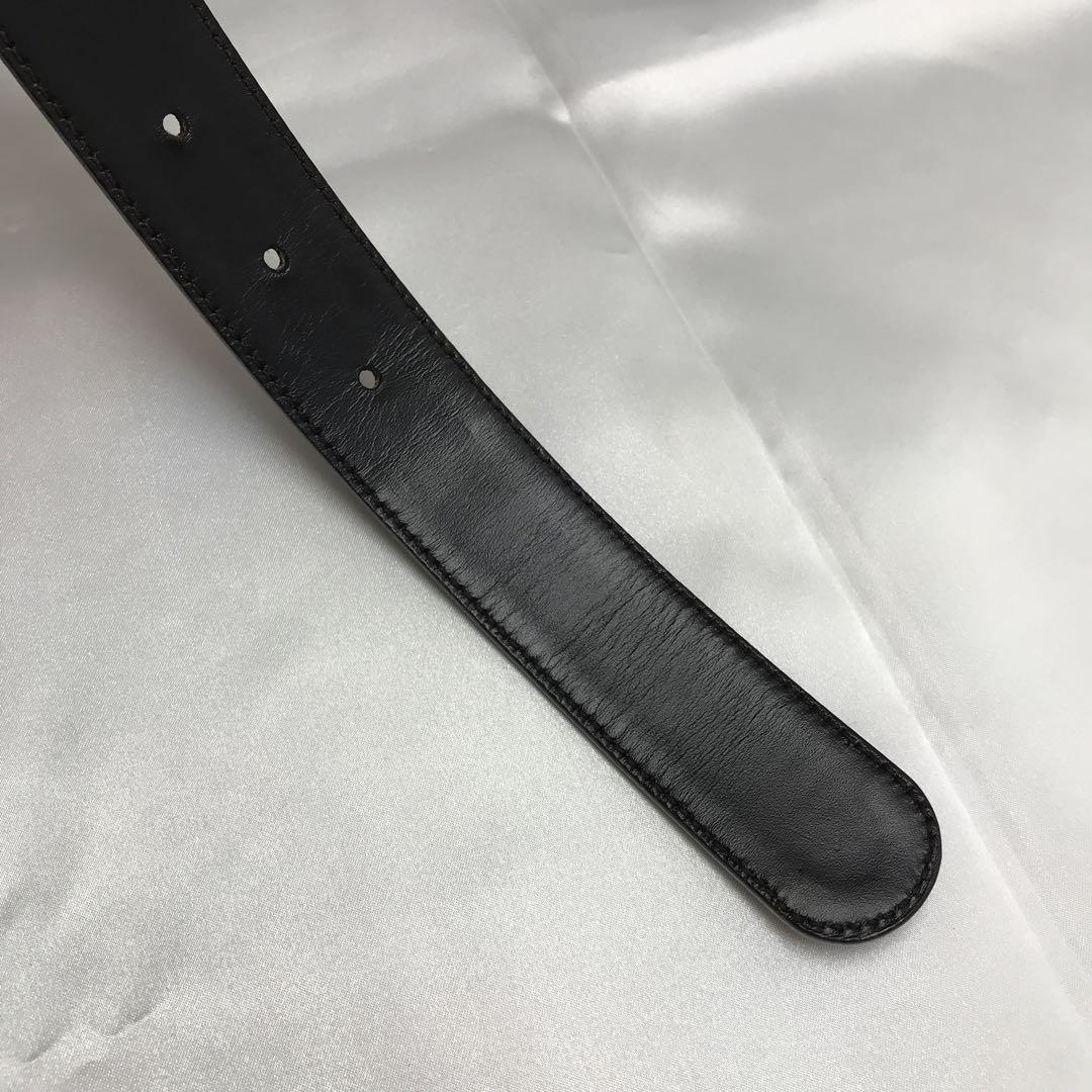 ☆美品☆GUCCI GGキャンバス ベルト インターロッキングG 114874