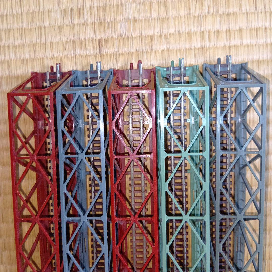 TOMIX　単線トラス形鉄橋10個セット【ジャンク品】