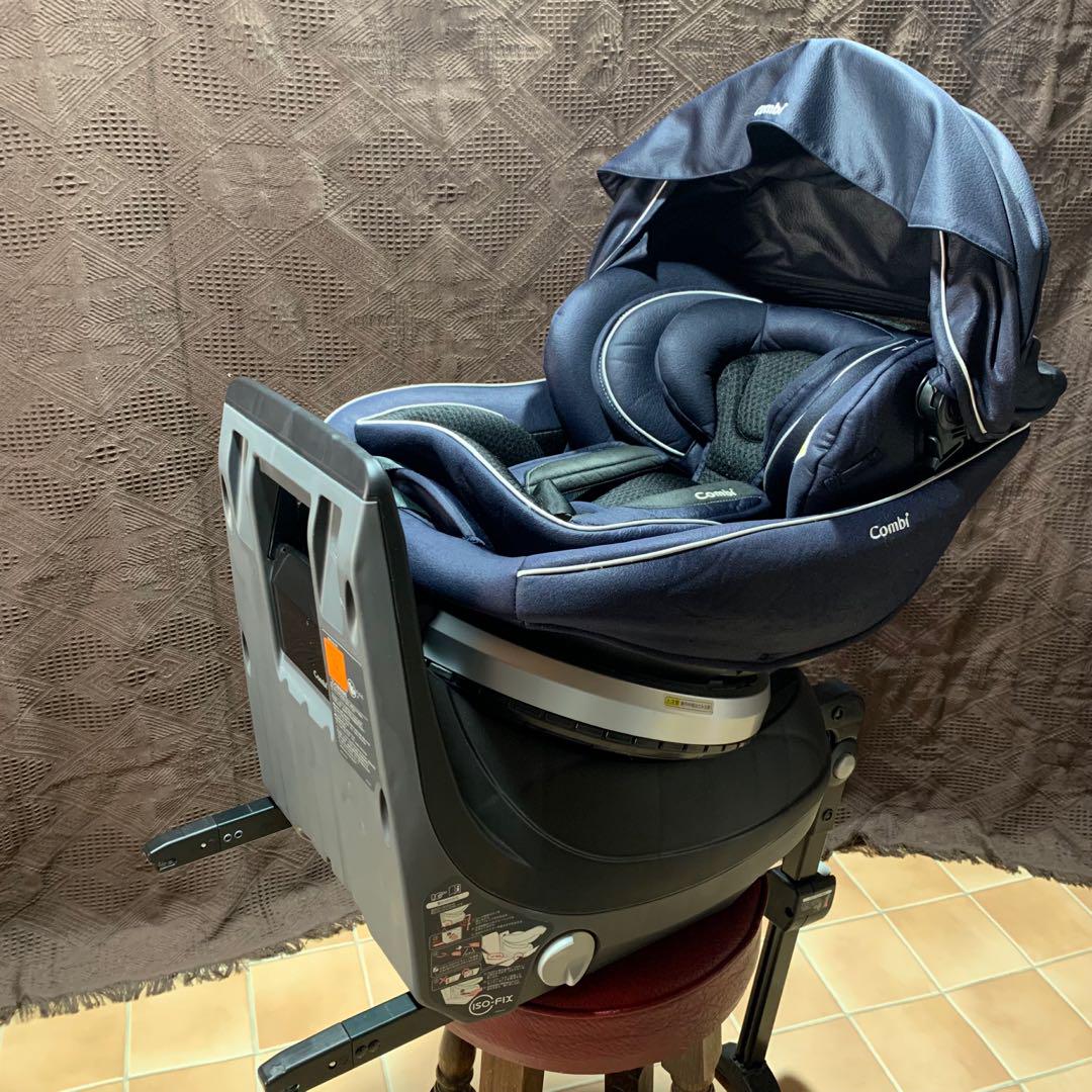 【美品】コンビ クルムーヴ スマート ISOFIX エッグショック JG-800