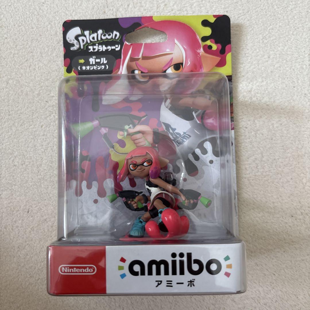 amiibo スプラトゥーンシリーズ ガール ネオンピンク - メルカリ