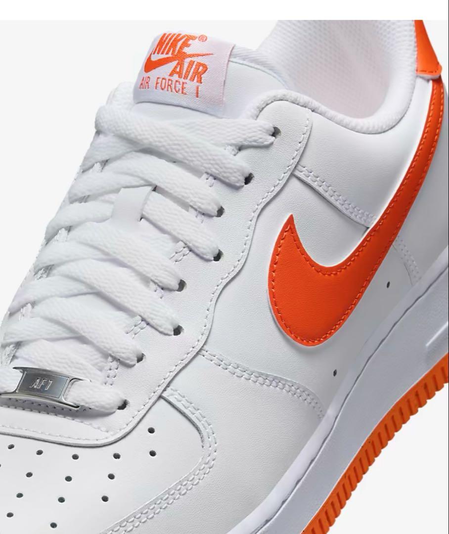 ●27.5セーフティオレンジNIKE エアフォース1