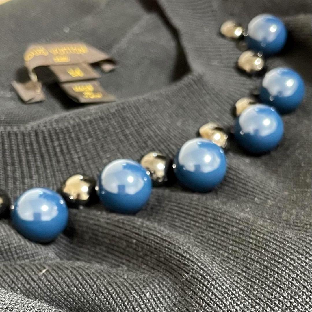 【美品】ルイヴィトン ワンピース ノースリーブ ニット ウール