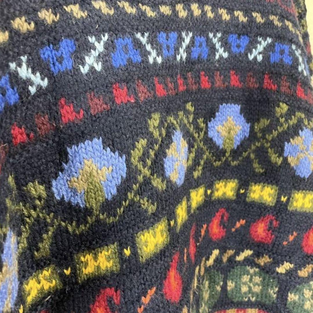 80s LLBean エルエルビーン フェアアイル 厚手 ヴィンテージ ニット