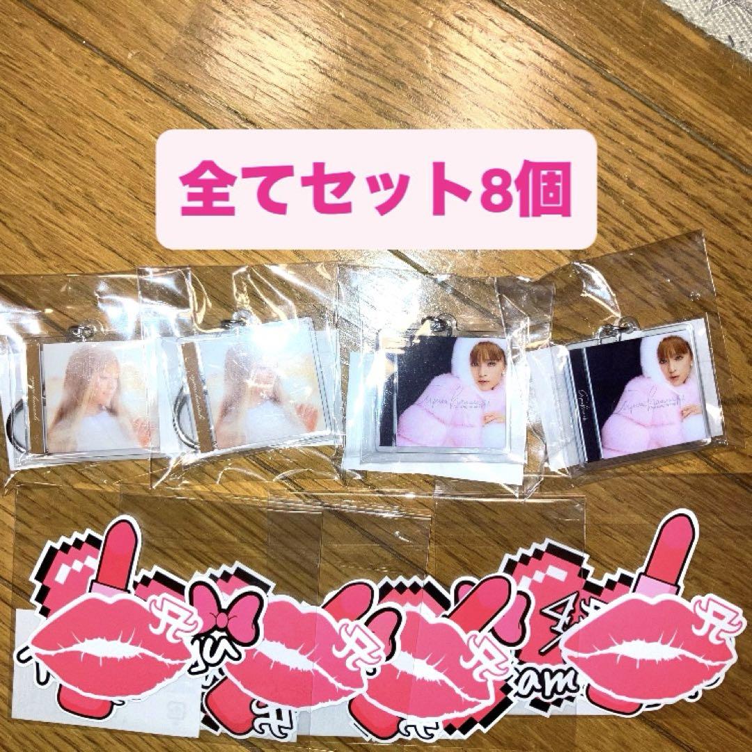 浜崎あゆみスクラッチ CDジャケットアクリルキーホルダー