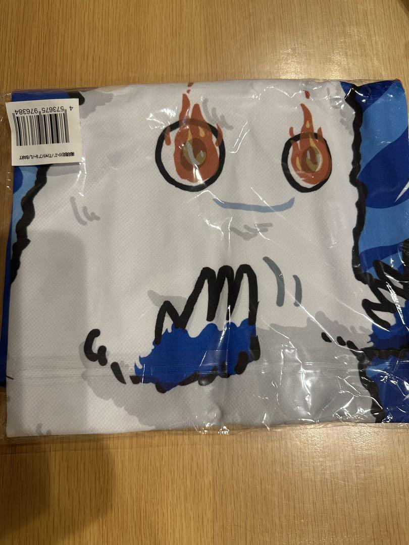 横浜DeNAベイスターズ 青炎シリーズ マスコットTシャツ バート L
